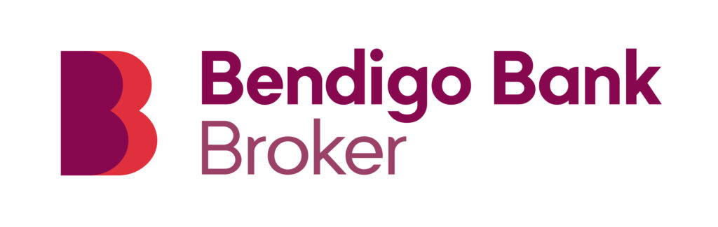 FirstPoint Mortgage Brokers logo, stacked design featuring a stylized 'f' and brand name.