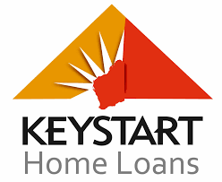 Keystart Home Loans logo, featuring a red and orange design.