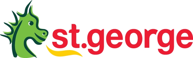 St. George logo, a leading lender for asset finance solutions.