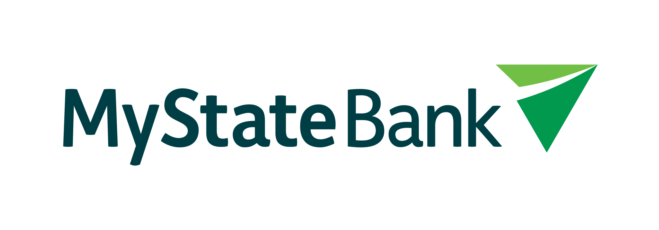 MyState Bank logo, showcasing their brand and asset finance partner in Australia.
