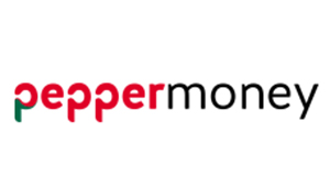 Pepper Money logo, showcasing the brand name in a distinctive red and green font.