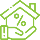 Finance options for businesses, including chattel mortgages and finance leases, illustrated with a percentage symbol.