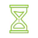 An hourglass symbolising time and the structured repayment schedules of equipment finance options in Australia.